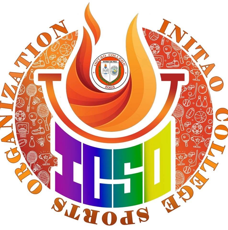 Initao College Sports Organization logo